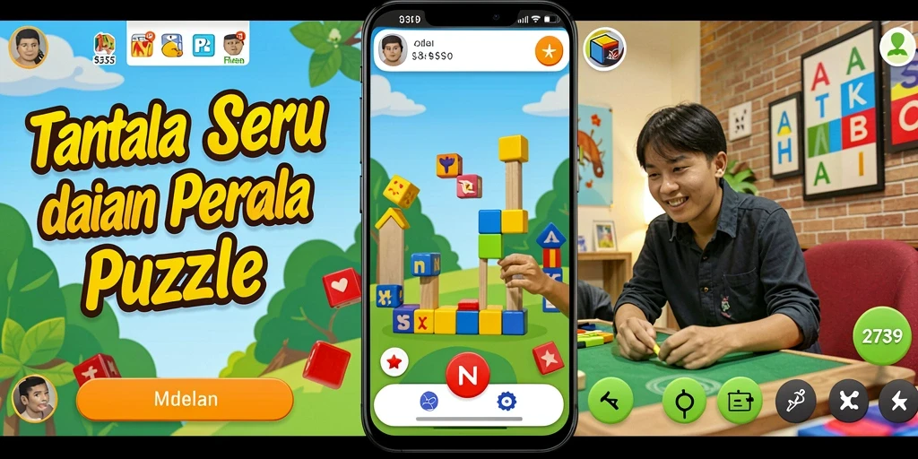 Tampilan gameplay 2739 yang menantang dan mendebarkan.