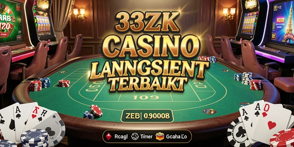 Gameplay nyata di aplikasi Live Casino 33ZK yang seru.