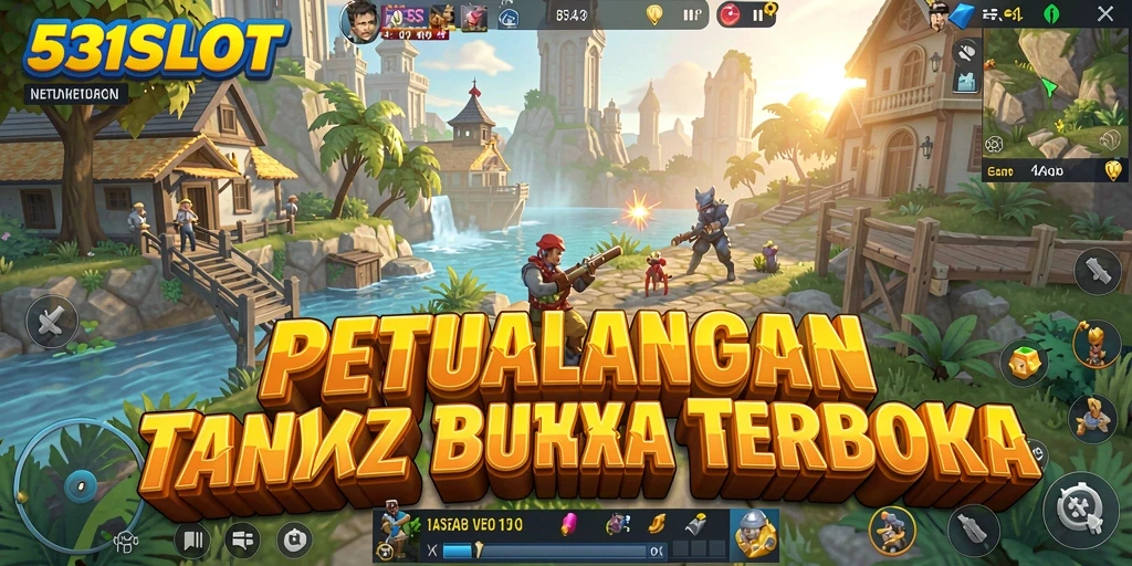 Gameplay Open World 531SLOT yang mendebarkan dan penuh petualangan.