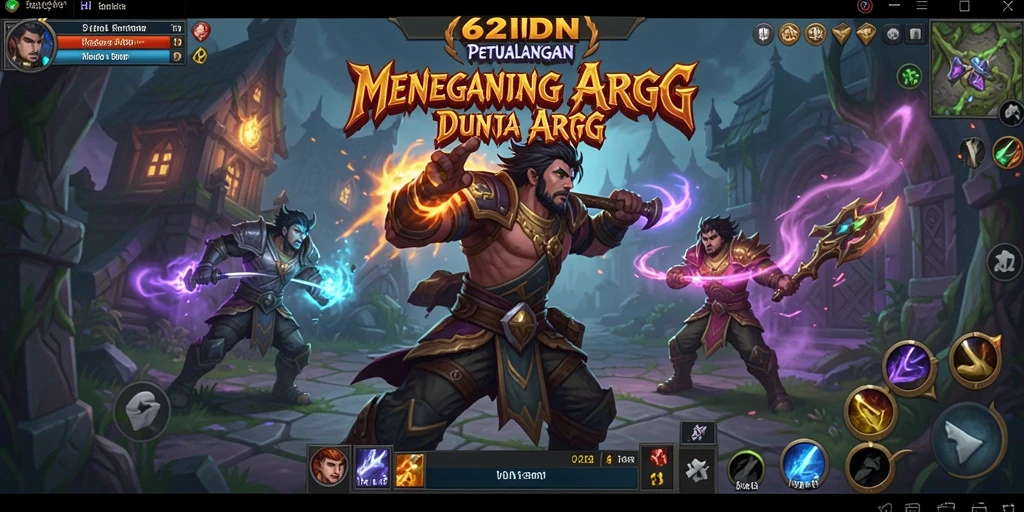 Tampilan gameplay 62IDN yang penuh aksi dan petualangan menegangkan.