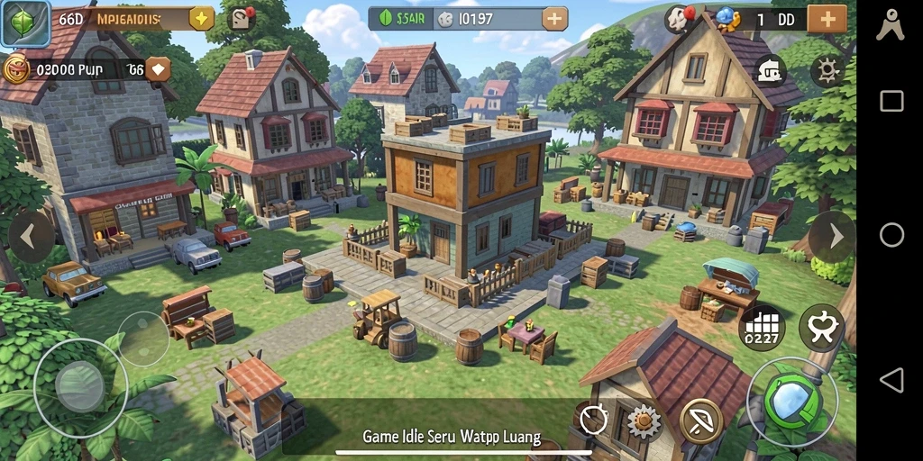 Screenshot gameplay 66D yang menunjukkan aksi seru dan interaksi pemain.