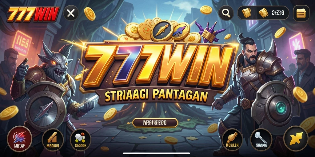 Tangkapan layar gameplay <strong>777WIN</strong> yang menampilkan aksi strategi yang mendebarkan.