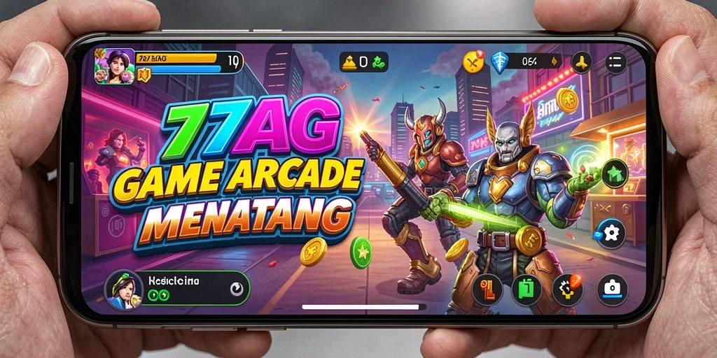 Tampilan gameplay seru dan menantang di 77AG.