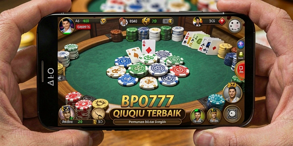 Tampilan gameplay QiuQiu yang mendebarkan di BPO777.