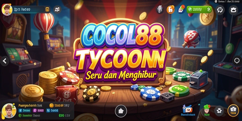 Tampilan gameplay COCOL88 yang menarik dan penuh strategi.