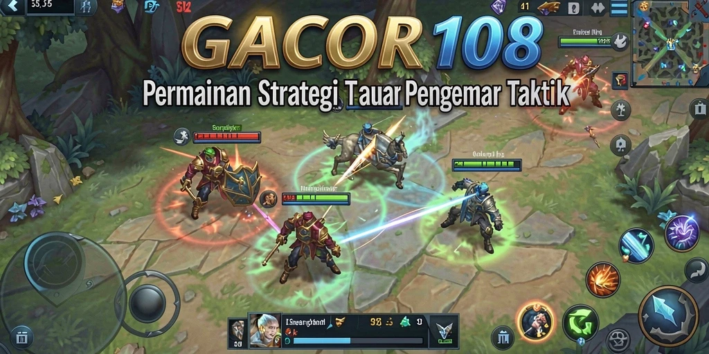 Tampilan gameplay GACOR108 yang menantang dan menarik.