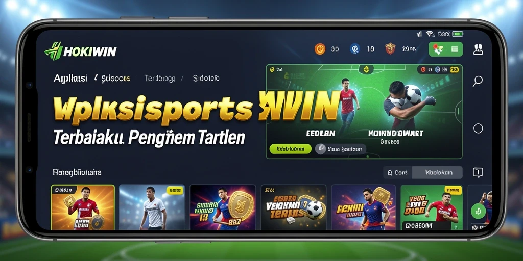 Tampilan gameplay HOKIWIN yang menarik saat bertaruh pada olahraga.