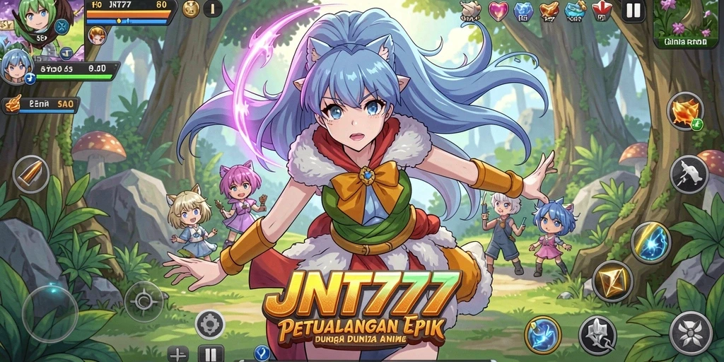 Tampilan gameplay JNT777 yang dinamis dan menarik.