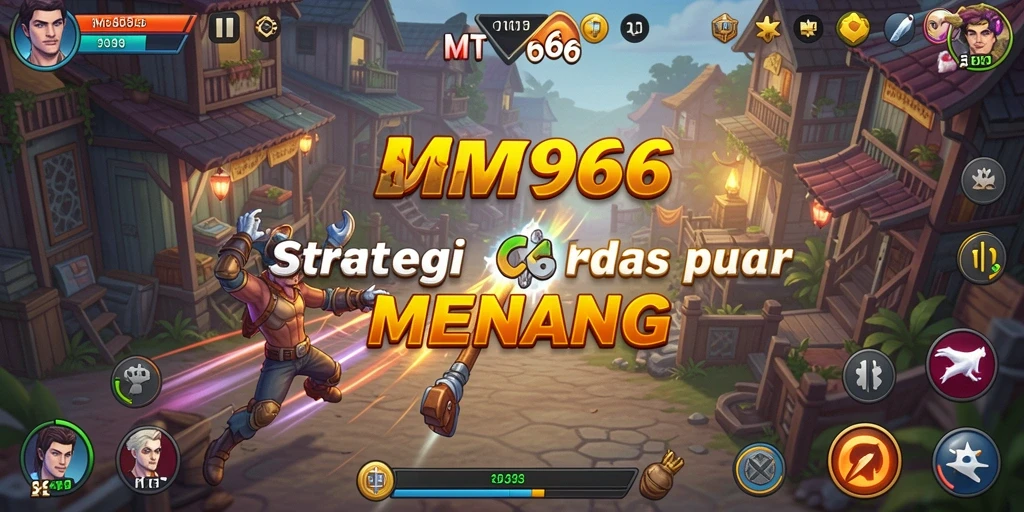 Tampilan gameplay MT966 yang dinamis dan strategis.
