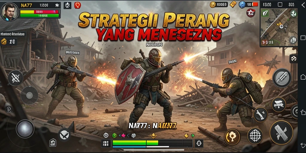 Tampilan gameplay NA777 yang menegangkan dan strategi mendalam.