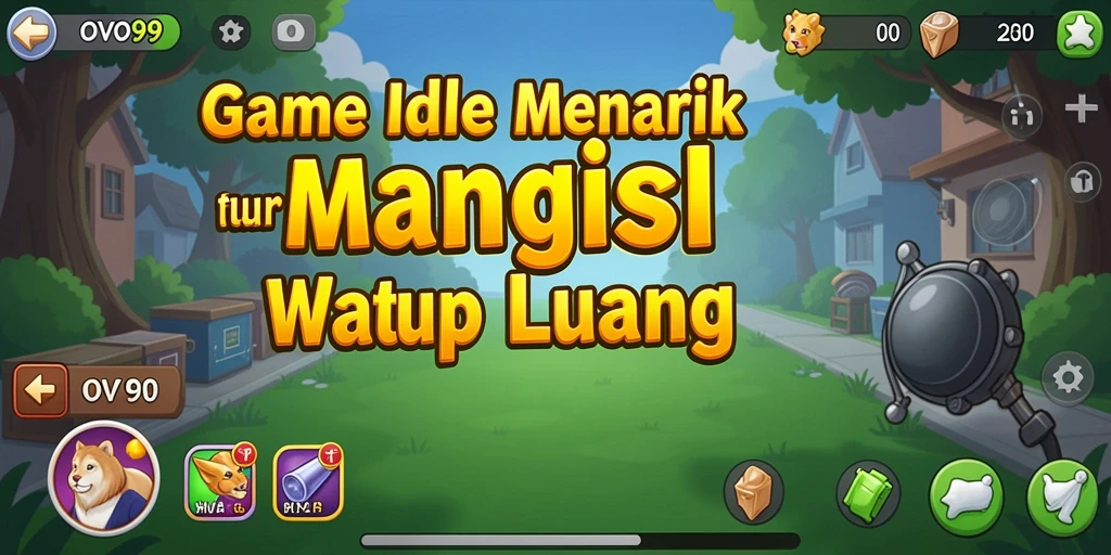 Screenshot OVO99 menampilkan gameplay Idle yang menarik dan menyenangkan.