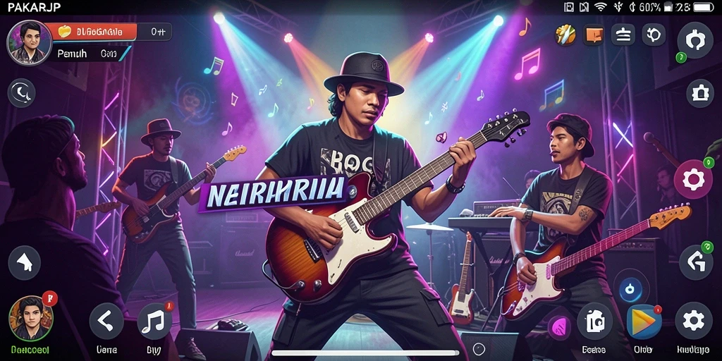 Tampilan gameplay PAKARJP yang menarik dan penuh warna.