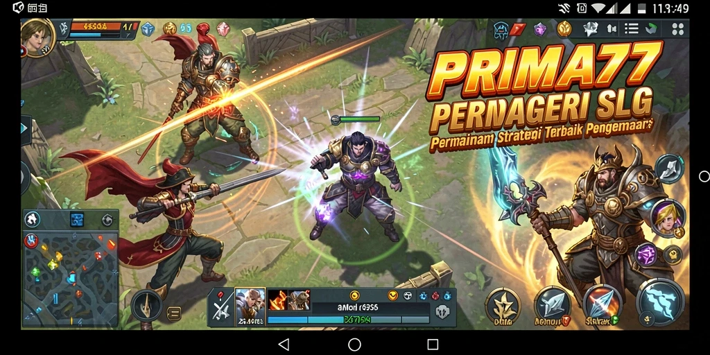 Tampilan gameplay SLG yang menarik dan strategis.