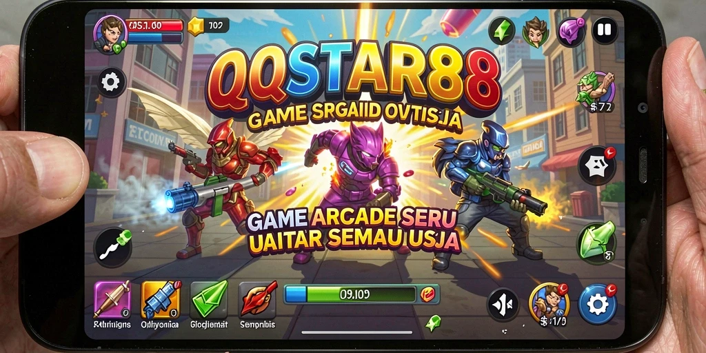 Screenshot gameplay QQSTAR88 menampilkan aksi seru dan grafis yang menarik.