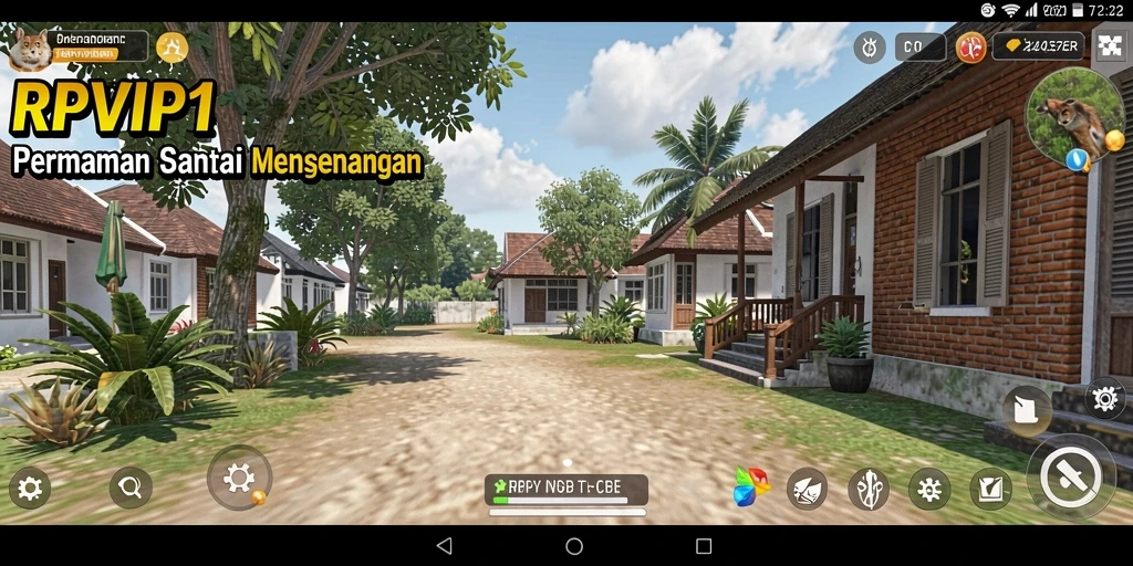 Tampilan menarik dari gameplay <strong>RPVIP1</strong> yang penuh warna.