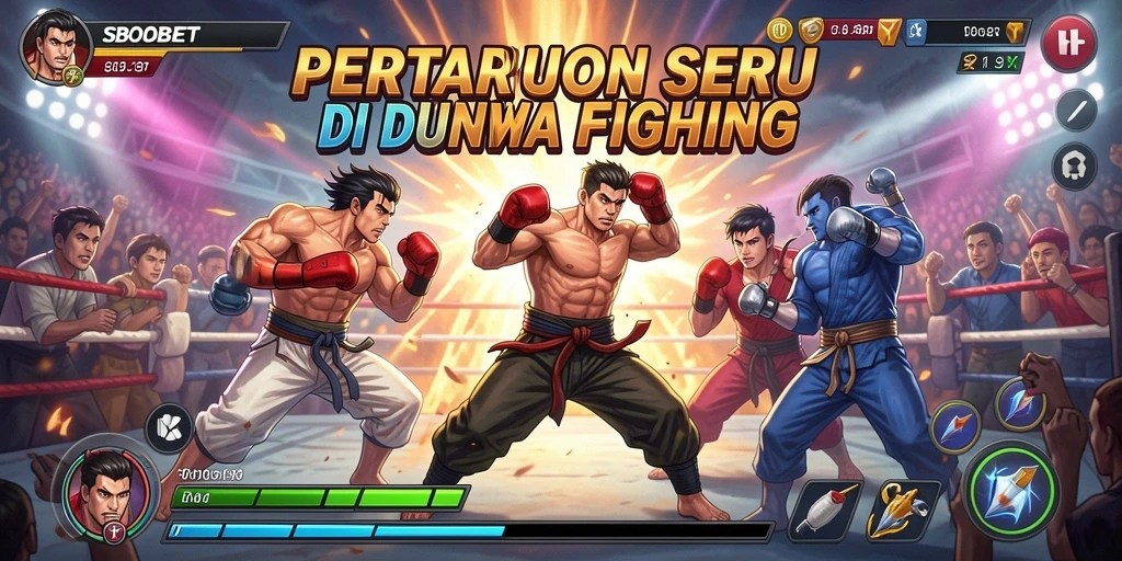 Gameplay seru dari <strong>SBOBET</strong> dengan pertarungan karakter yang menegangkan.