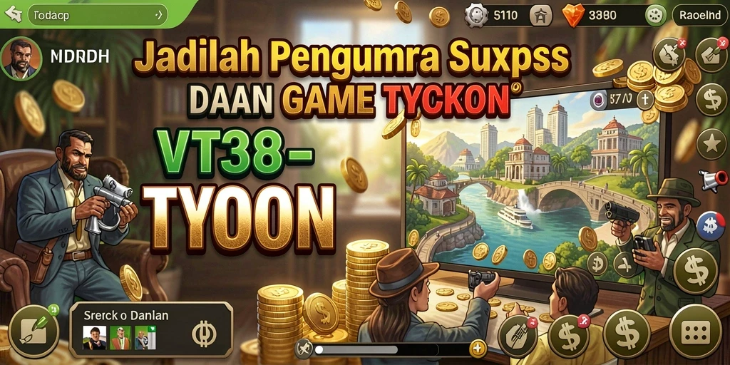 Tampilan gameplay VT38 yang menarik dan interaktif.