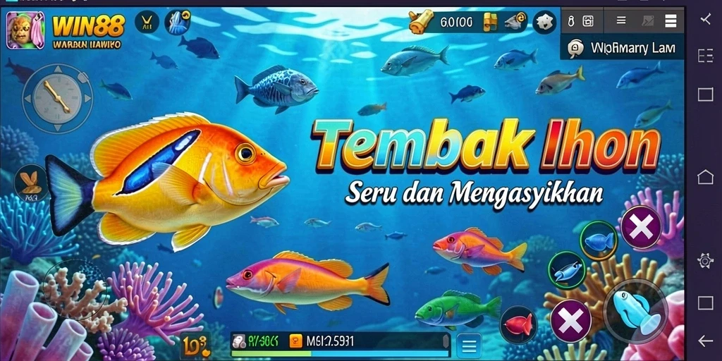 Gameplay WIN88 yang seru dan menantang dalam Tembak Ikan.